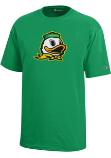 Champion Oregon Ducks Youth Kelly Green Core Short Sleeve T-Shirt