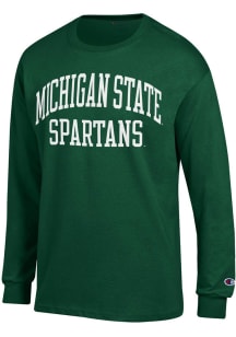 Mens Michigan State Spartans Green Champion Jersey Tee