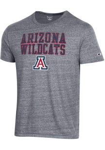 Champion Arizona Wildcats Grey Tri-Blend Short Sleeve Fashion T Shirt