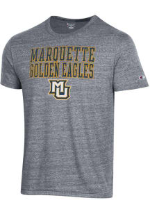 Champion Marquette Golden Eagles Grey Tri-Blend Short Sleeve Fashion T Shirt