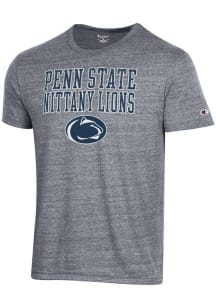 Penn State Nittany Lions Grey Champion Tri-Blend Short Sleeve Fashion T Shirt
