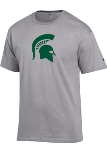 Michigan State Spartans Grey Champion Jersey Short Sleeve T Shirt