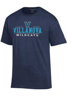 Champion Villanova Wildcats Blue Jersey Short Sleeve T Shirt