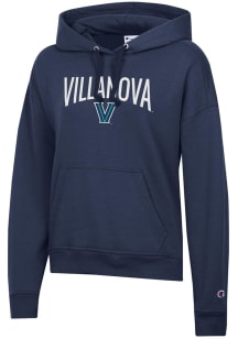Champion Villanova Wildcats Womens Blue Powerblend Hooded Sweatshirt