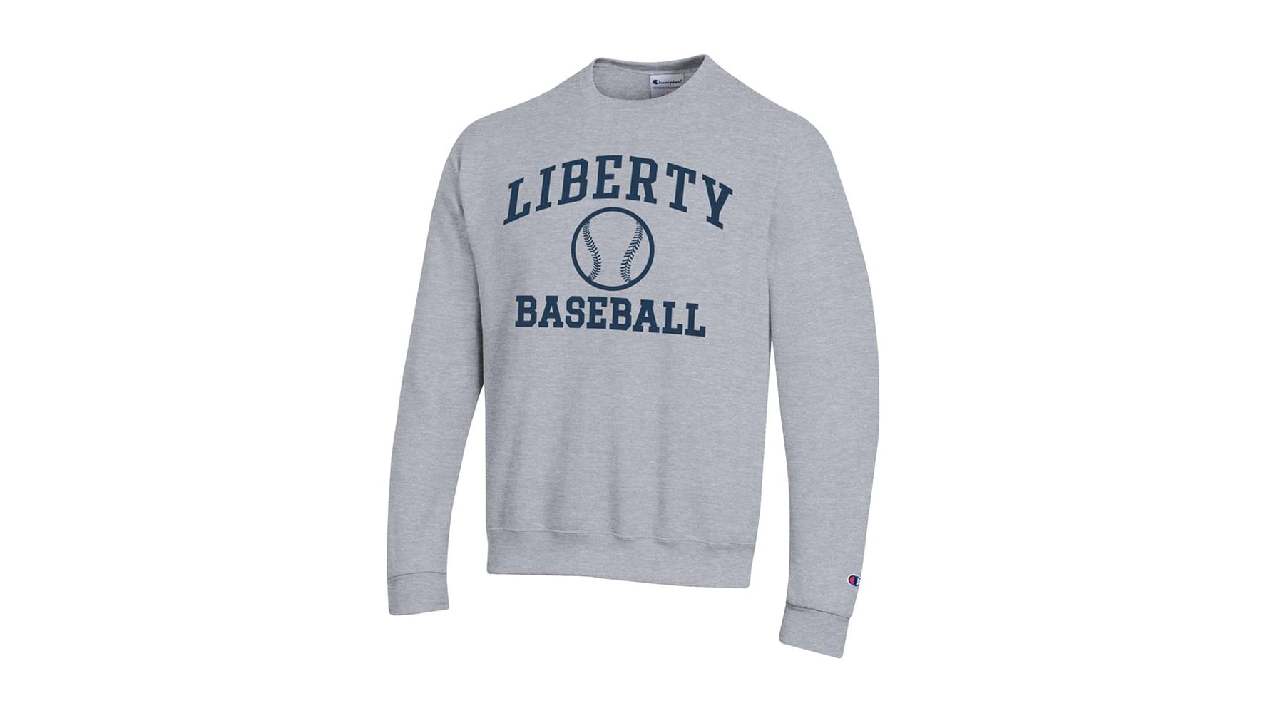 Crew Neck Vintage Liberty University Sweatshirt Liberty Flames