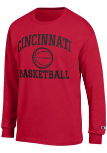 Mens Cincinnati Bearcats Red Champion Basketball Jersey Tee