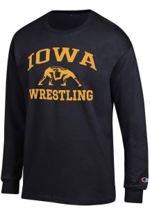 Champion Iowa Hawkeyes  Wrestling Jersey Long Sleeve T Shirt