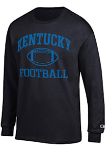 Champion Kentucky Wildcats Black Football Football Jersey Long Sleeve T Shirt
