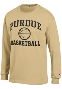 Mens Purdue Boilermakers Gold Champion Basketball Jersey Tee