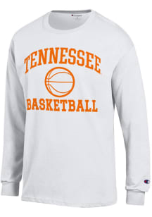 Champion Tennessee Volunteers White Basketball Jersey Long Sleeve T Shirt