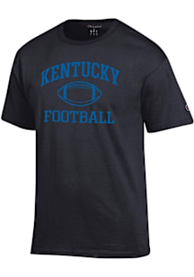 Champion Kentucky Wildcats Black Football Football Jersey Short Sleeve T Shirt