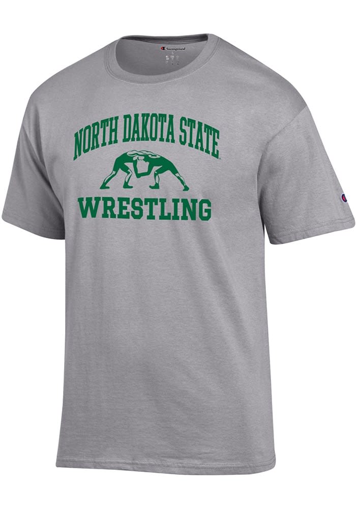 Champion North Dakota State Bison OXFORD GREY Wrestling Jersey Short