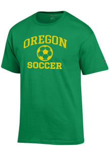 Oregon Ducks Kelly Green Champion Soccer Jersey Short Sleeve T Shirt