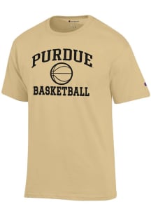 Purdue Boilermakers Gold Champion Basketball Jersey Short Sleeve T Shirt