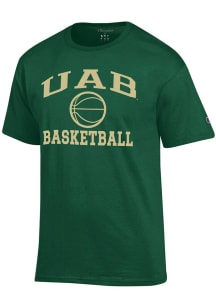 Champion UAB Blazers Green Basketball Jersey Short Sleeve T Shirt