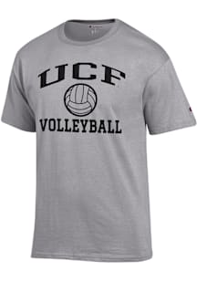 Champion UCF Knights Grey Volleyball Jersey Short Sleeve T Shirt