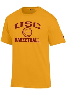 USC Trojans Gold Champion Basketball Jersey Short Sleeve T Shirt