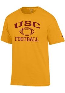 USC Trojans Gold Champion Football Jersey Short Sleeve T Shirt