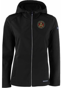 Cutter and Buck Atlanta United FC Womens Black Evoke Light Weight Jacket