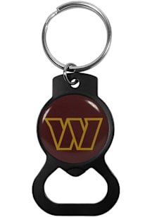 Washington Commanders Logo Keychain - Black