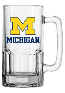 White Michigan Wolverines 32oz Tankard Stein