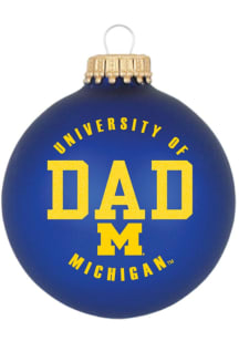 Michigan Wolverines Circular Ornament Ornament