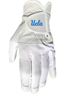 White UCLA Bruins Cool Mesh Gloves