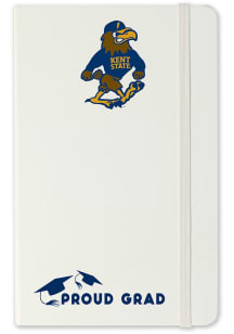Kent State Golden Flashes Proud Grad team logo Notebook and Folder - White