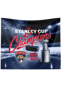 Florida Panthers 2025 Stanley Cup Champions 34x40 Tapestry Blanket