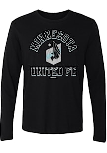 Minnesota United FC Black Heart and Soul Long Sleeve T Shirt