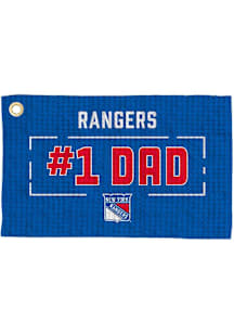 New York Rangers #1 Dad Waffle Golf Towel