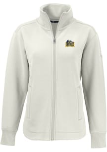 Womens Drexel Dragons White Cutter and Buck Roam Light Weight Jacket