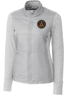 Cutter and Buck Atlanta United FC Womens Grey Stealth Light Weight Jacket