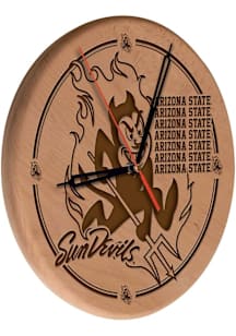 Arizona State Sun Devils Laser Engraved Wall Clock