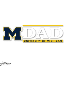 Michigan Wolverines 6.5x2 Team Decal