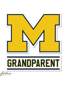 Michigan Wolverines 3.25x3.5 Team Decal