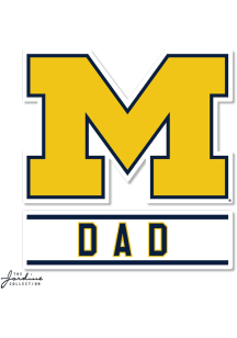 Michigan Wolverines 3.25x3.5 Design Decal