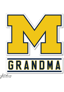 Michigan Wolverines  Jardine 3.25x3.5 Sized Decal