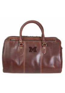 Logo Michigan Wolverines Gym Bag - Brown