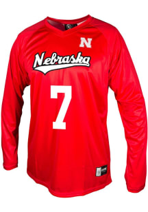 Maisie Boesiger Genuine Collective Mens Red Nebraska Cornhuskers NIL Jersey