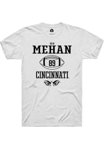 Ben Mehan White Cincinnati Bearcats NIL Sport Icon Short Sleeve T Shirt