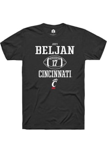 Joey Beljan  Cincinnati Bearcats NIL Sport Icon Short Sleeve T Shirt