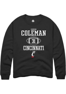 Simeon Coleman Rally Mens  Cincinnati Bearcats NIL Sport Icon Crew Sweatshirt