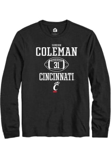 Simeon Coleman Rally Mens  Cincinnati Bearcats NIL Sport Icon Tee