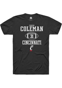 Simeon Coleman  Cincinnati Bearcats NIL Sport Icon Short Sleeve T Shirt