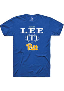Censere Lee Blue Pitt Panthers NIL Sport Icon Short Sleeve T Shirt