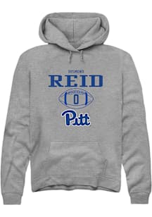 Desmond Reid  Rally Pitt Panthers Mens Graphite NIL Sport Icon Long Sleeve Hoodie