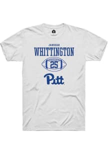 Jahsear Whittington White Pitt Panthers NIL Sport Icon Short Sleeve T Shirt