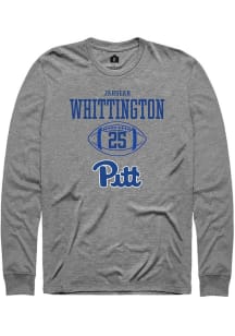 Jahsear Whittington Rally Mens Graphite Pitt Panthers NIL Sport Icon Tee