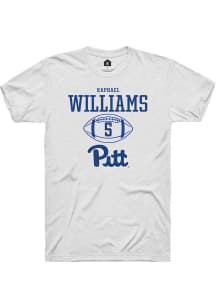 Raphael Williams White Pitt Panthers NIL Sport Icon Short Sleeve T Shirt